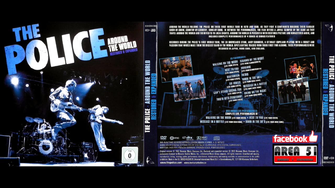 THE POLICE - AROUND THE WORLD (2022)
