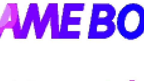 Game Boy Advance Startup Screen (2001) - Pure Nostalgia! 🌈🎮