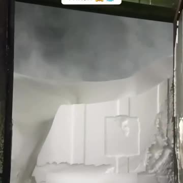 The residents of the Tiksi settlement have ended up in a climatic hell - a powerful blizzard