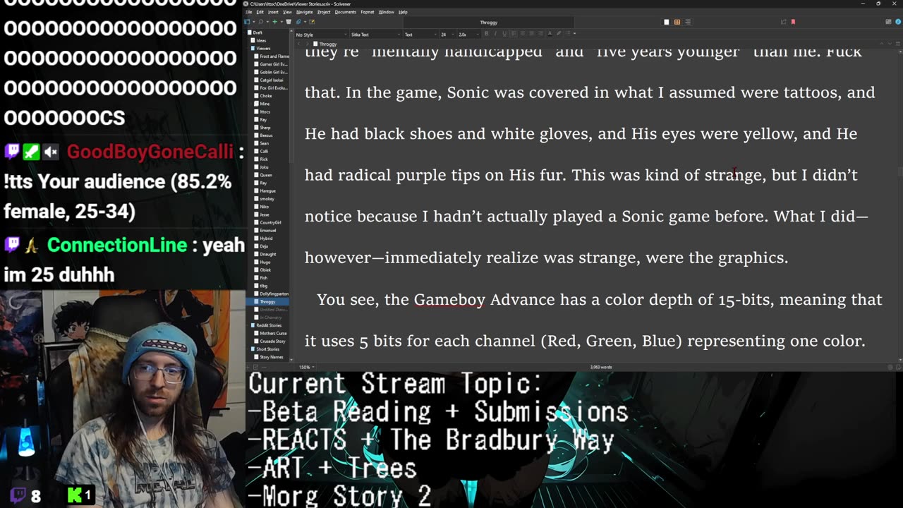 Beta Reading + REACTS + Commentary + Writing: Bradbury | Drawing: Trees New Blue Horror Stories 3 AMAZING NEW TITLES! HYPE RELEASE!!!
