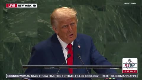 TRUMP DELIVERS A MAJOR MESSAGE TO UN 😎 WeekendWarrior17 