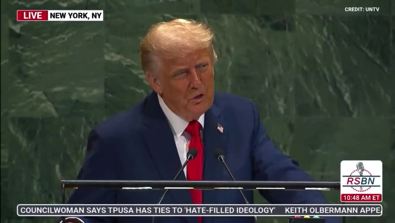 TRUMP DELIVERS A MAJOR MESSAGE TO UN 😎 WeekendWarrior17