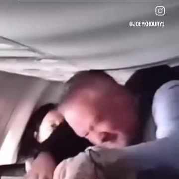 WHY NOBODY HELPING THE MAN, THAT CRAZY MAN IS HURTING HIM