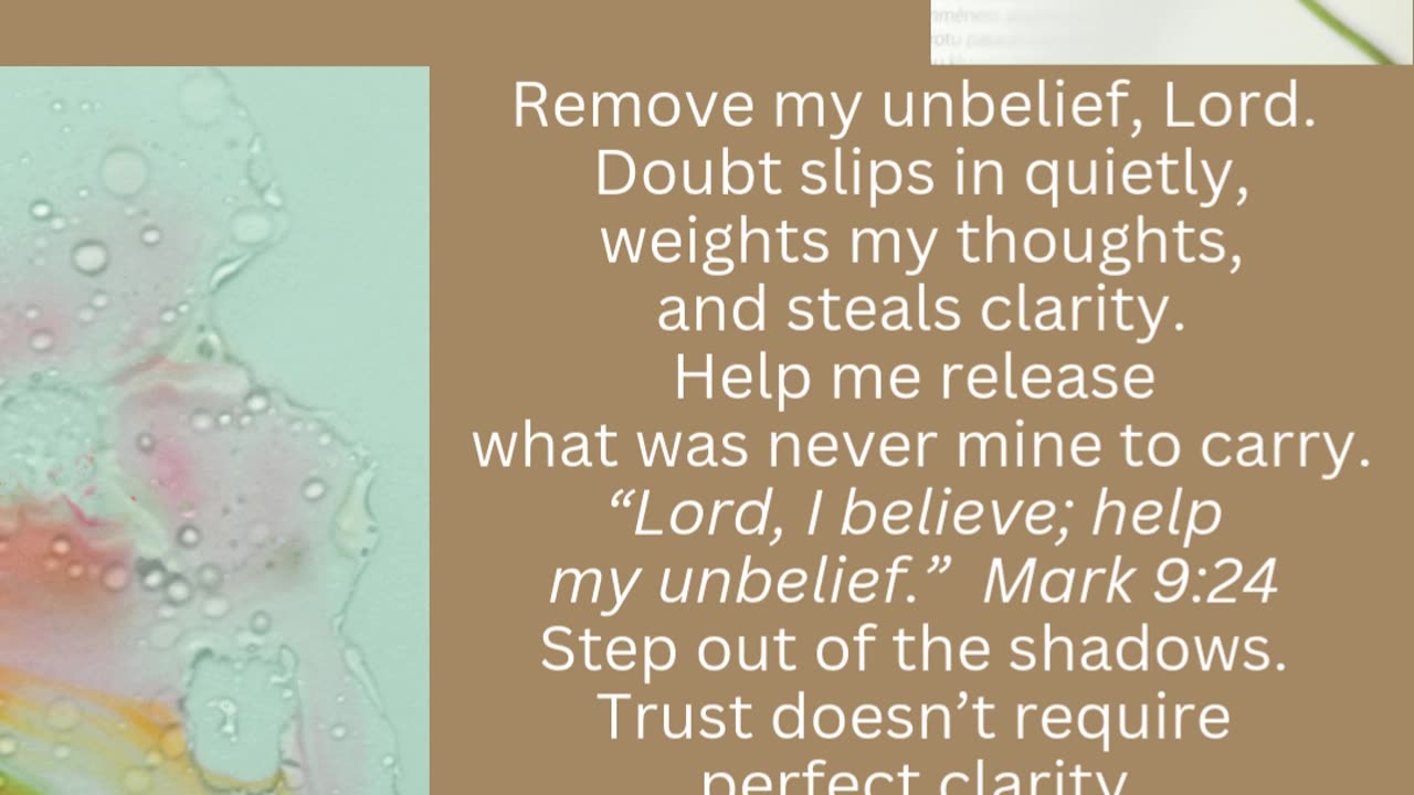 Help My Unbelief