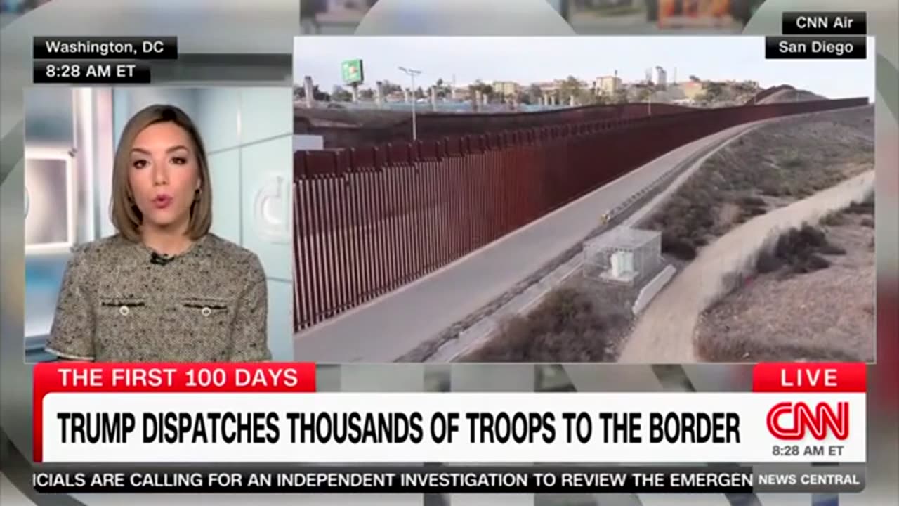 CNN-TRUMP ADMIN. ‘HAS ESSENTIALLY SEALED OFF THE BORDER’