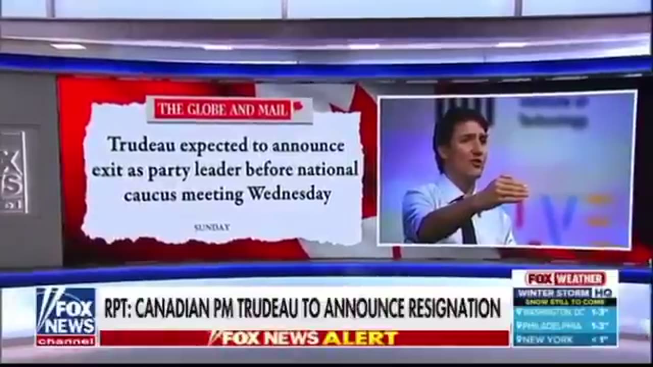 JUST IN: Trudeau To Resign As Early As Monday