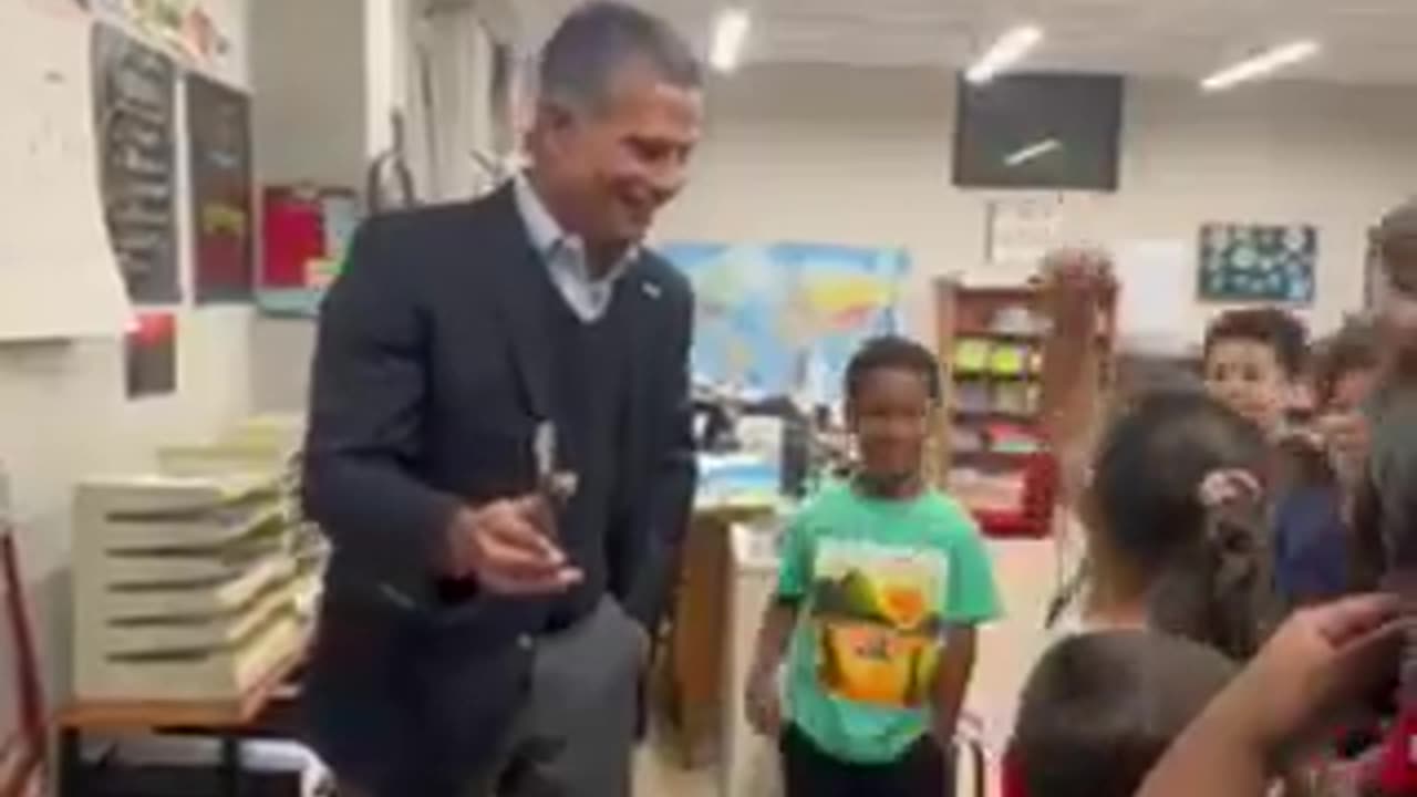 WATCH: Young Students Get The Shock Of A Lifetime From President Trump