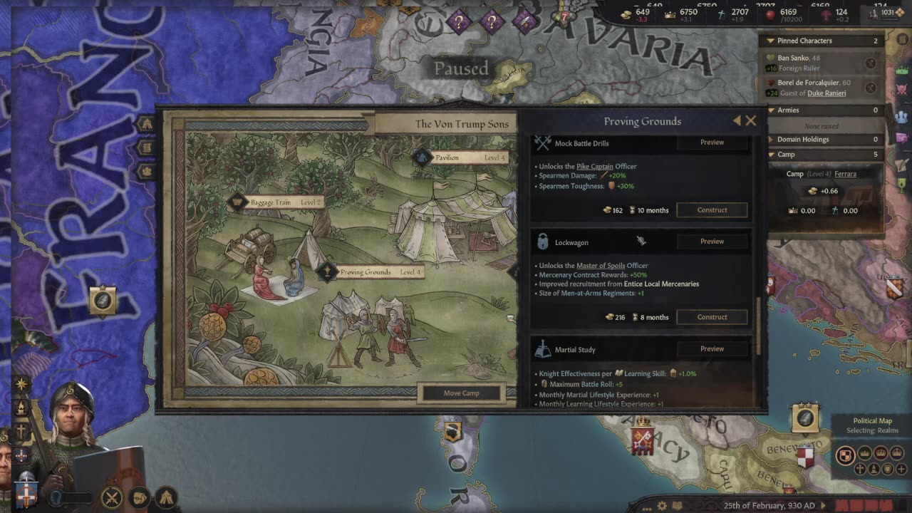 The Humble Beginnings of TRUMP EP 21 Crusader Kings III (Adventure Playthrough)