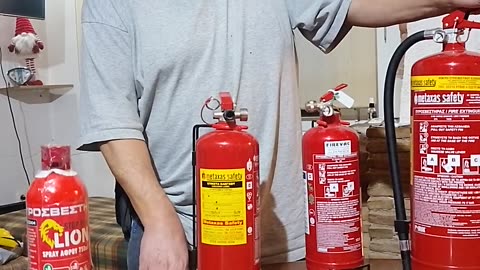 Φορητοί πυροσβεστήρες για αυτοκίνητο, οικεία