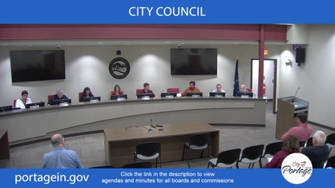 City of Portage COP City Council Mtg 10-07-25