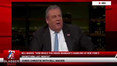 Bill Maher: “How Would You Grade Mamdani’s Handling Of New York’s Snowstorm Last Month?”
