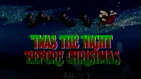 December 17, 1986 - Promo for 'Twas the Night Before Christmas'