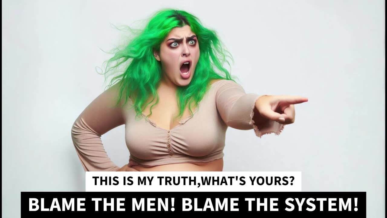 BLAME THE MEN! BLAME THE SYSTEM!