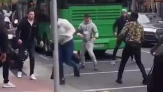 A fake asylum seeker attacks Irish people and discovers it was better not to.