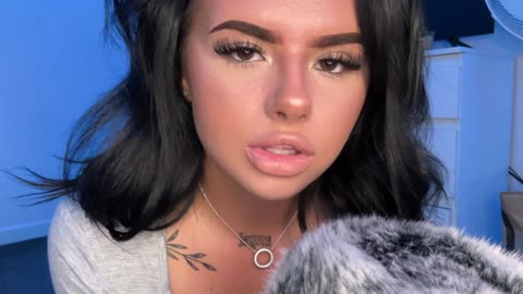 ASMR Asmr kisses and wet mouth sounds