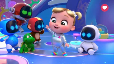 Robot Arms Go Beep Beep Boop! | Fun Toddler Dance Song