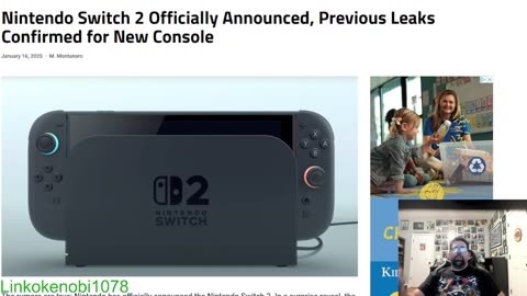 Nintendo Switch 2 Announcement