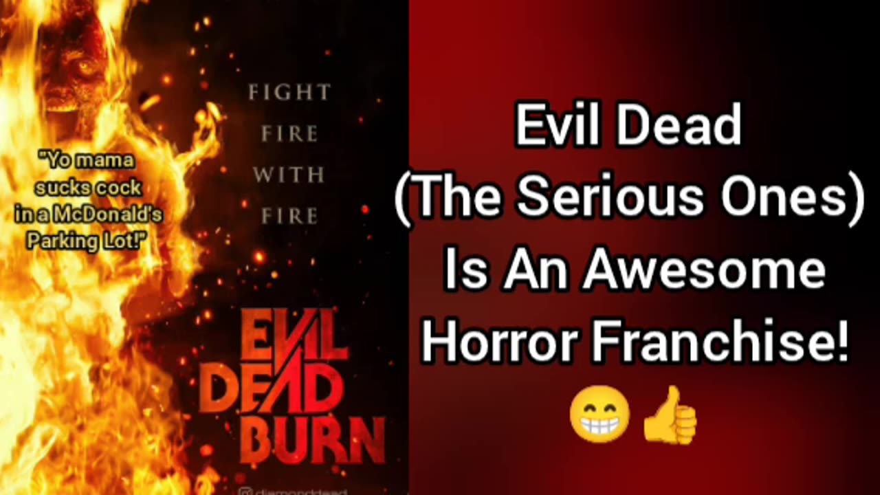 Evil Dead (Serious Ones) Is A Cool Horror Franchise