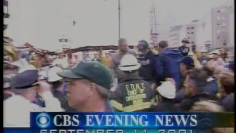 CBS Evening News WUSA September 14, 2001 630pm-659pm EDT