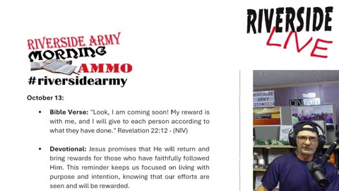 Riverside Morning Ammo Daily Devotional 10.13.25