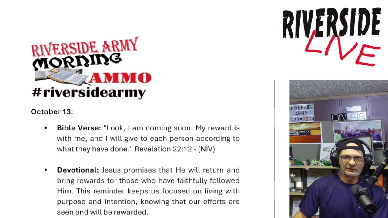 Riverside Morning Ammo Daily Devotional 10.13.25
