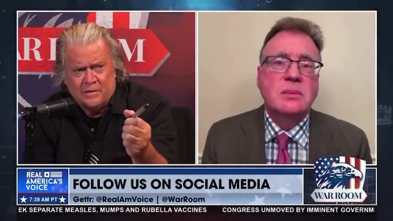 BANNON GETS THE NEWS LIVE THAT TRUMP HAS DIRECTED TROOPS TO PORTLAND