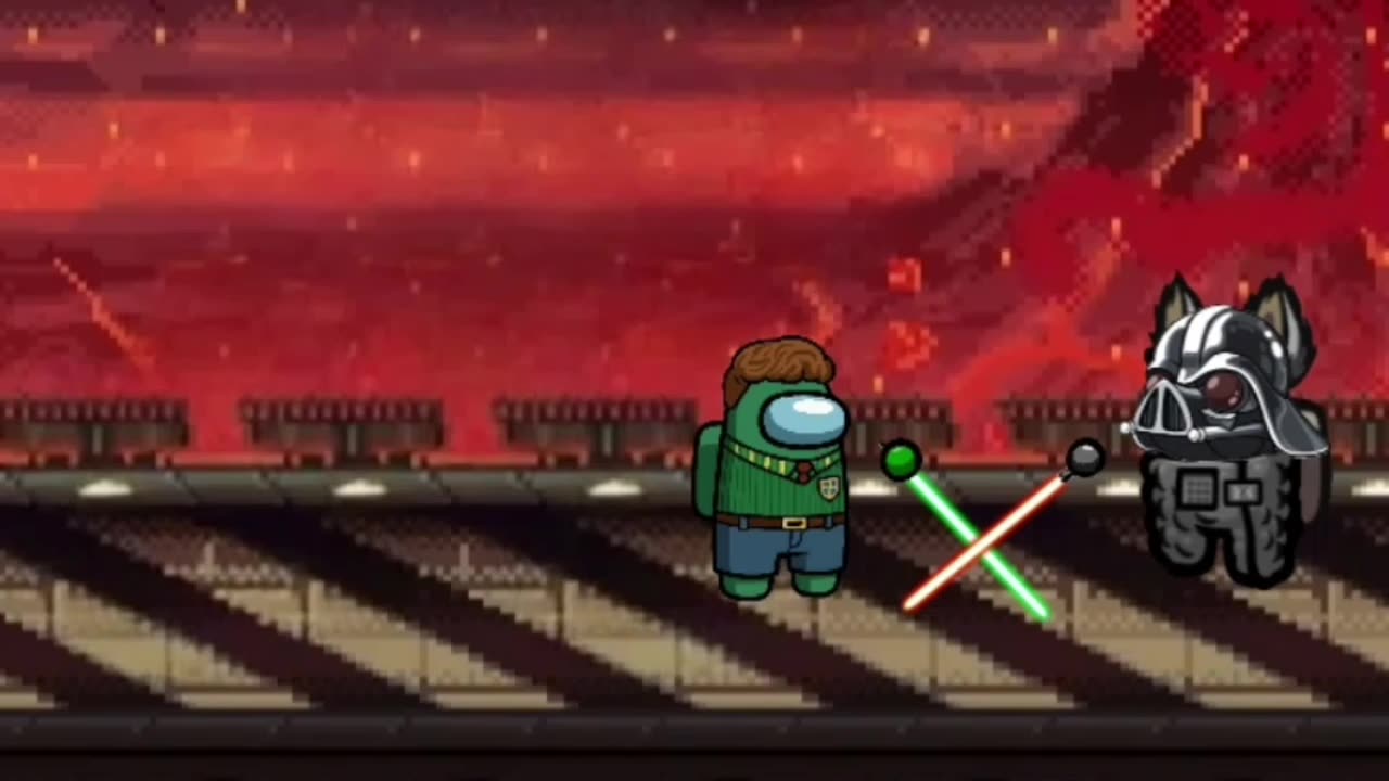 Lord Vexst Among Us vs Algernon Among Us