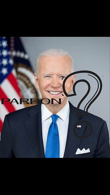 BREAKING? JOE BIDENS PARDONS MAY NOW BE IN JEPORDY. IT WASNT HIM WHO..