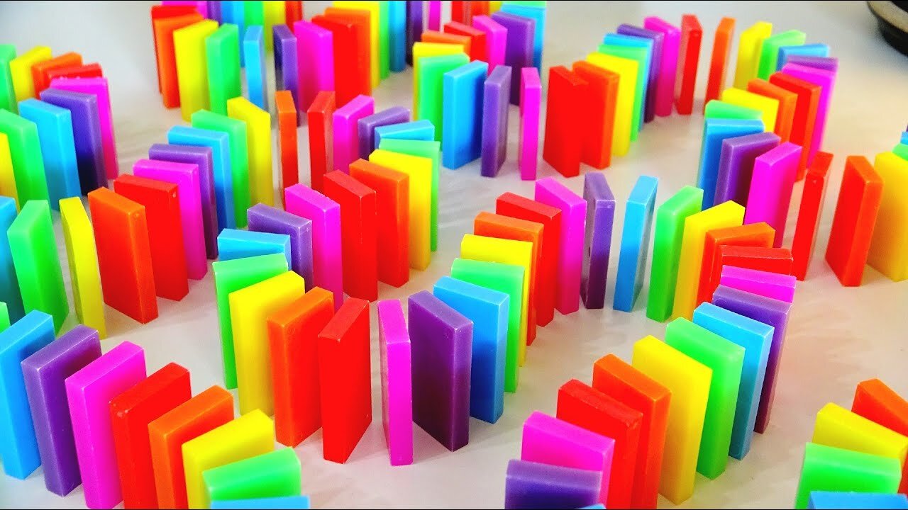 FOLLOW ME PLEASE 30 Minutes of Dominoes Falling | Satisfying ASMR Compilation