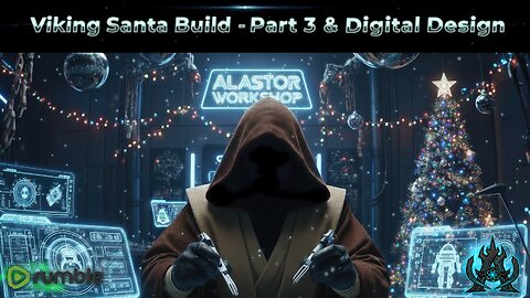 Studio Session: Sculpt, Animate, and Model (Viking Santa & New Statues!)