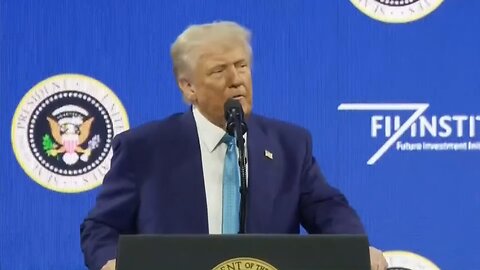 President Trump speaks at FII PRIORITY Summit in Miami, Florida