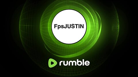 FIRST STREAM ON RUMBLE