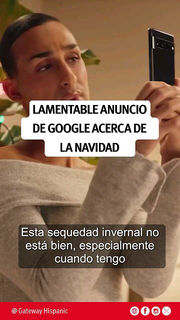 Google Lanza un anuncio LAMENTABLE sobre la Navidad