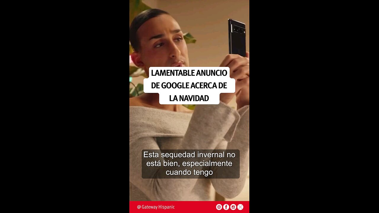 Google Lanza un anuncio LAMENTABLE sobre la Navidad