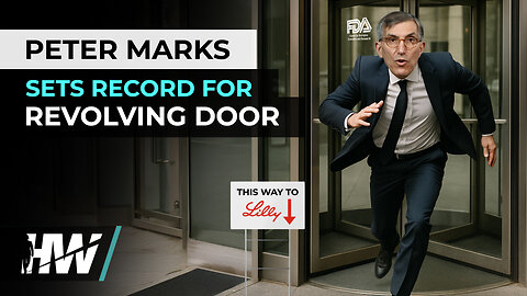 PETER MARKS SETS RECORD FOR REVOLVING DOOR