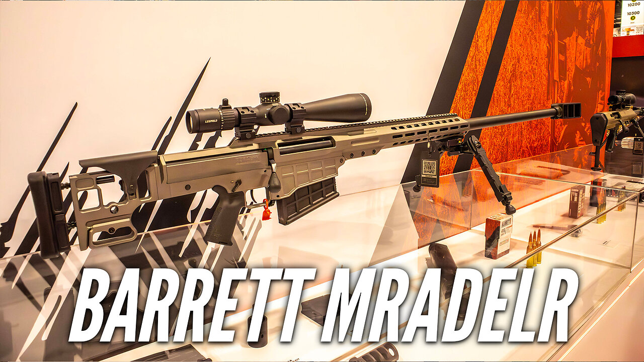New Barrett MRADELR Additions at SHOT Show 2025