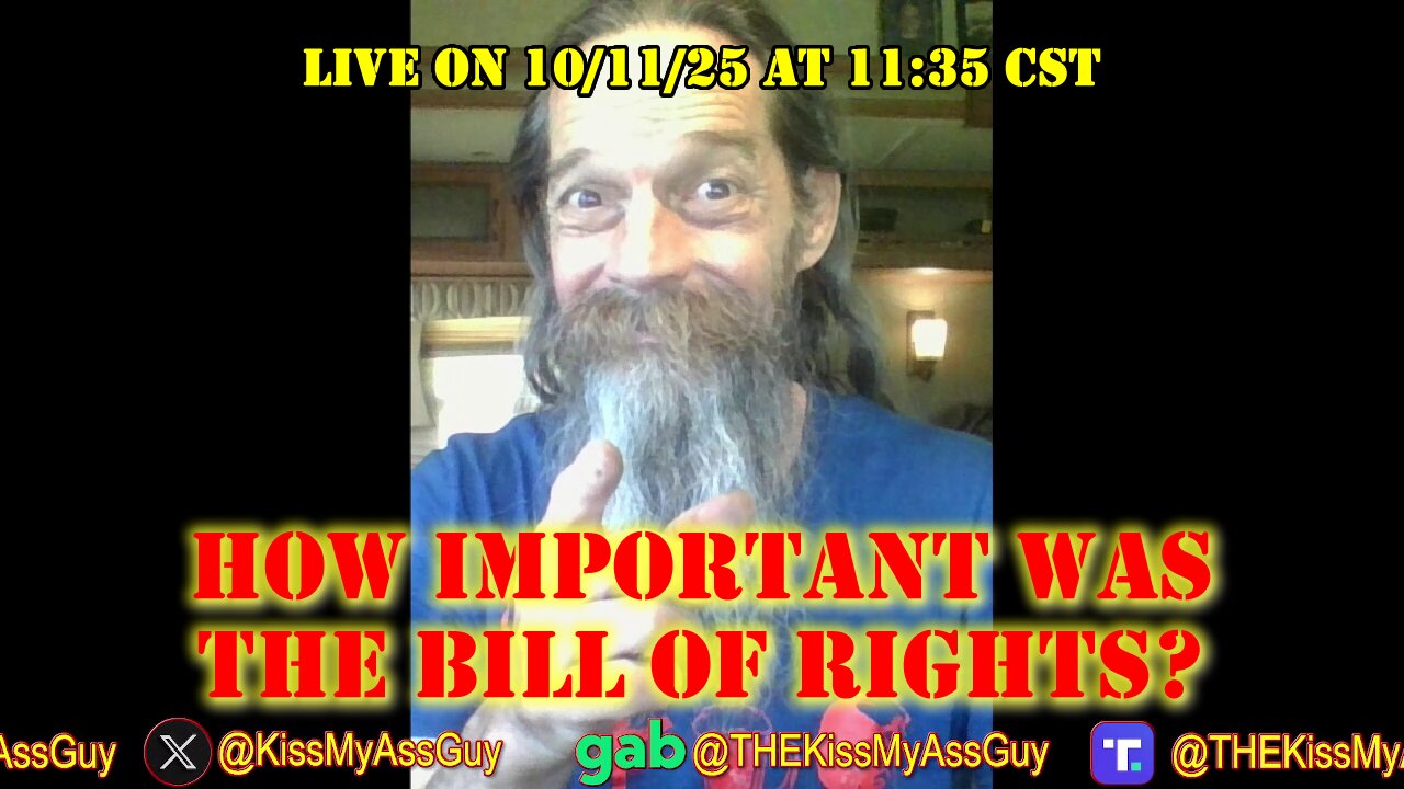 BILL OF RIGHTS CANNOT BE CHANGED