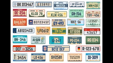 GET NEW LICENCE PLATES EVERY YEAR - REDUCE GOVERNMENT SURVEILLANCE