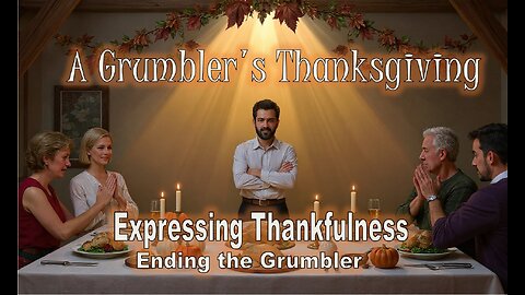 A Grumbler's Thanksgiving: Expressing Thankfulness - #jesus #motivation #biblestudy