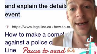 Did you know you can criminally charge a police officer