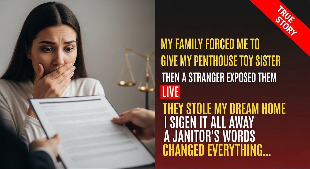 My Family Forced Me To Give My Penthouse To My Sister. Then A Stranger Exposed Them Live...