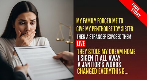 My Family Forced Me To Give My Penthouse To My Sister. Then A Stranger Exposed Them Live...