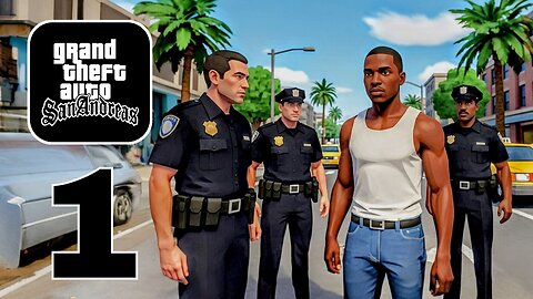 Grand Theft Auto: San Andreas - Gameplay Walkthrough Part 1 - San Andreas Origins (iOS, Android)