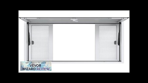 VEVOR Concession Window 48"x36" Aluminum Alloy Food Truck Service Window with 4 Review