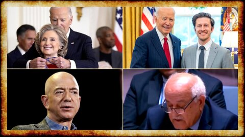 Biden HONORS Hillary, Hosts Pakman, WaPo Cartoonist CENSORED, UN's TRAGIC Gaza Healthcare Report