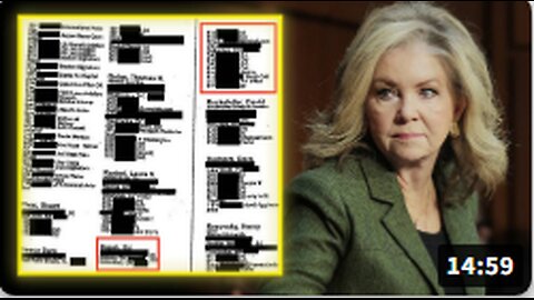 BREAKING: Senator Blackburn Says Today's Epstein File Drop Is Just The First