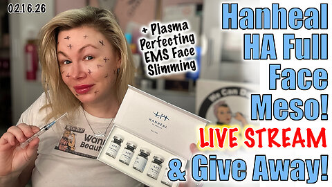 Live Hanheal HA Full Face Meso, AceCosm! Give Away!!! Code Jessica10 Saves you money!