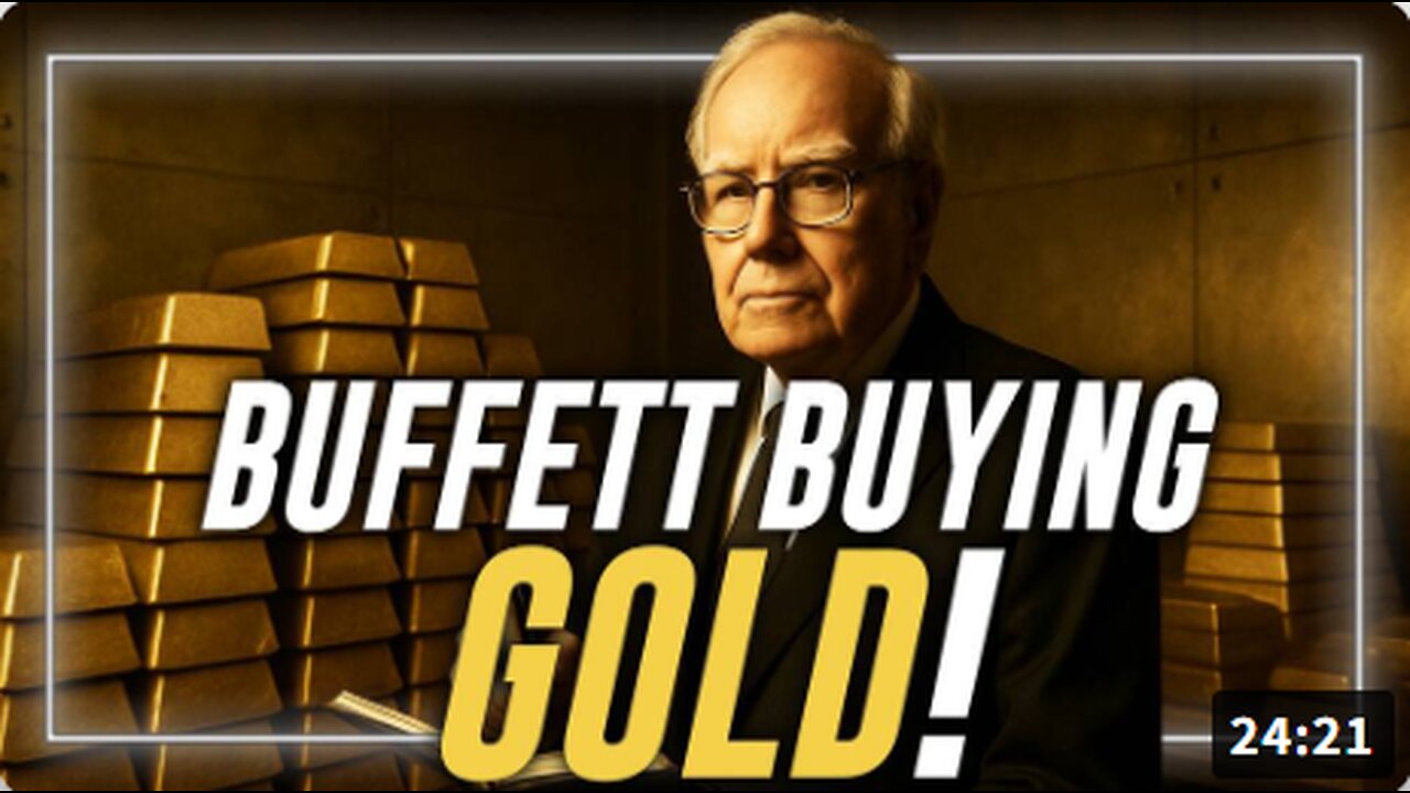 THIS IS MASSIVE: Learn Why- For The First Time Ever- Warren Buffett Is Now Investing In Gold!
