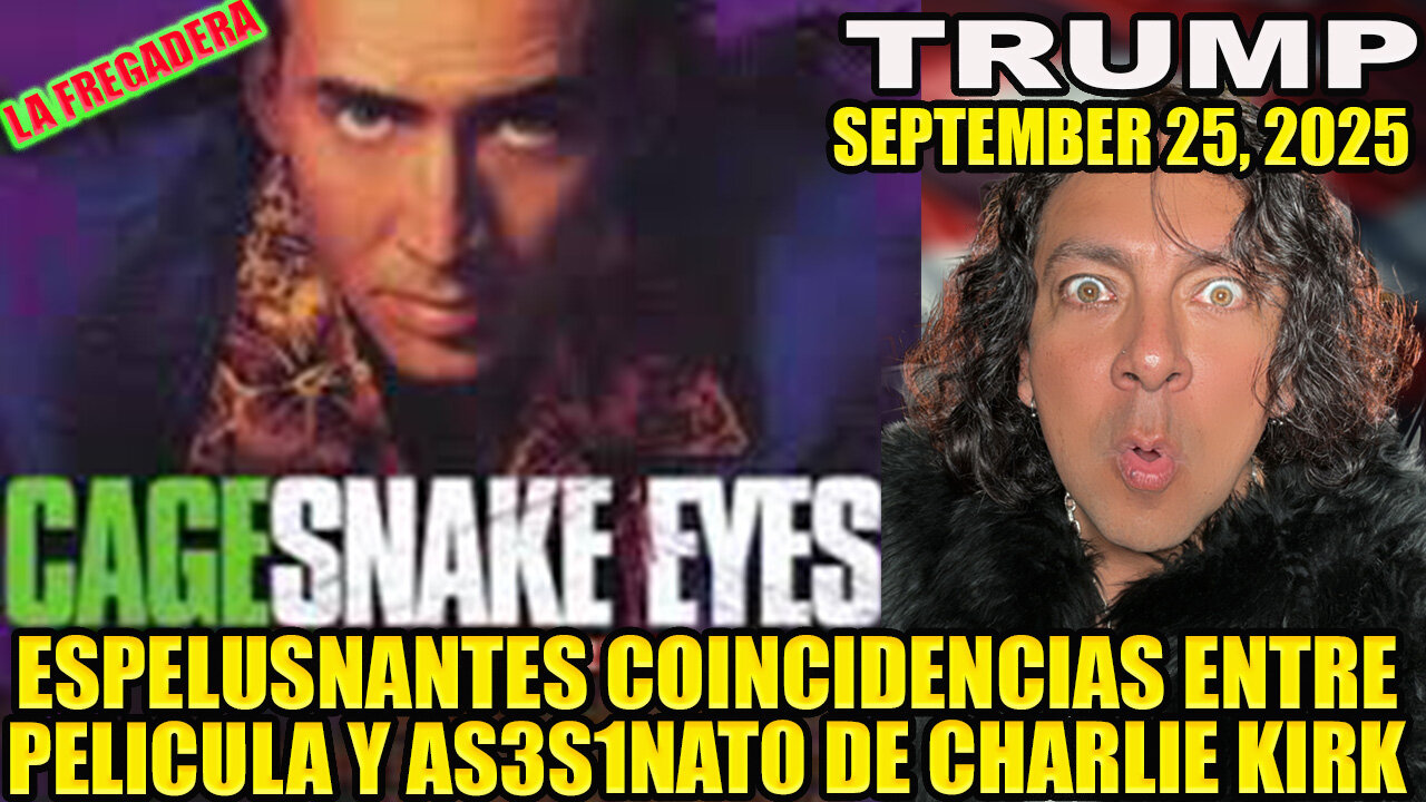 ESPELUSNANTES COINSIDENCIAS ENTRE PELICULA Y AS3S1NAT0 DE CHARLIE KIRK