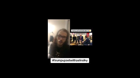 #zelinskyandtrumpargue #trumpgetsupsetwithzelinsky #zelinskytalkstotrump